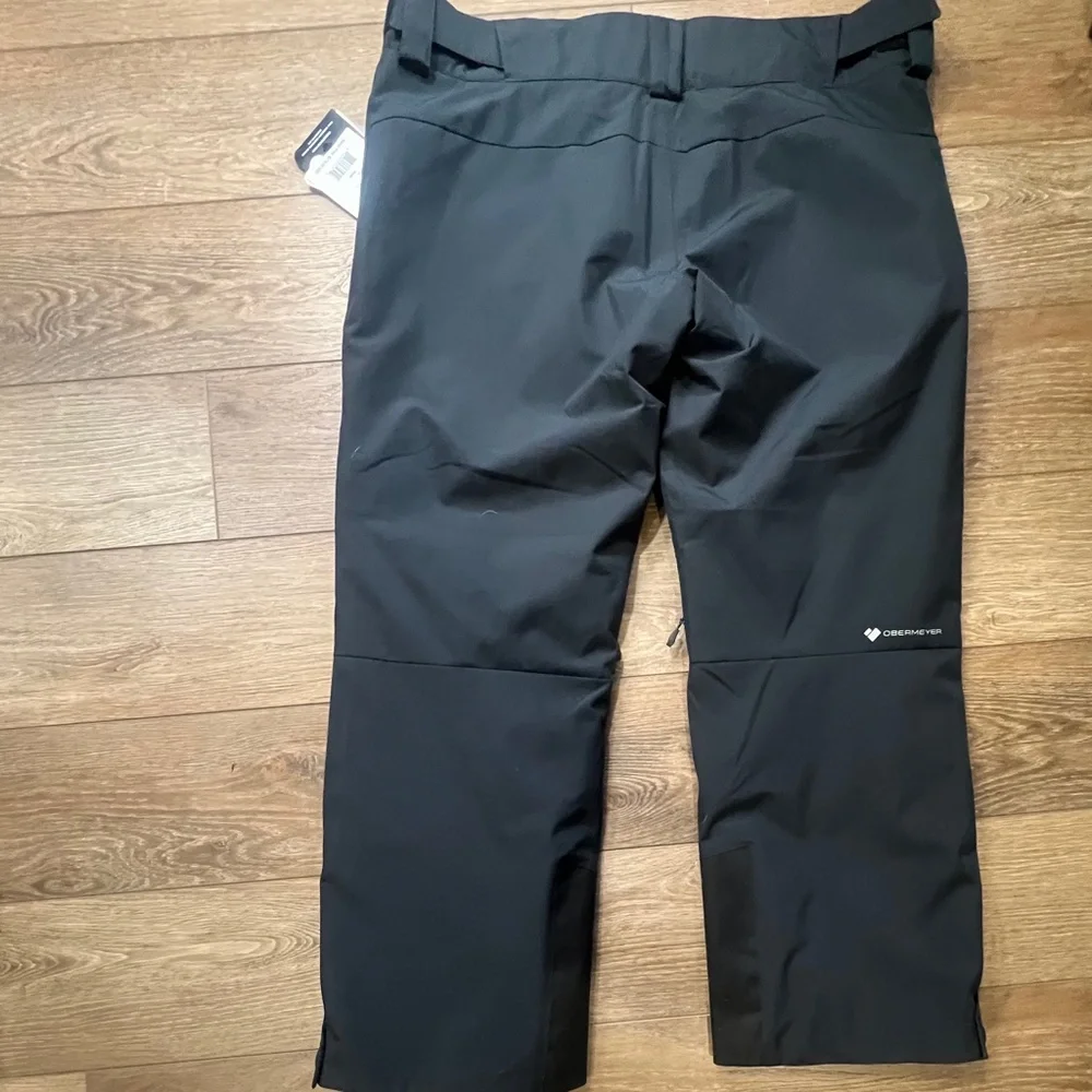 Obermeyer Men's Force Ski Pants, Black, Size XXL, NWT, Waterproof, Snowboard/Ski - Picture 15 of 16